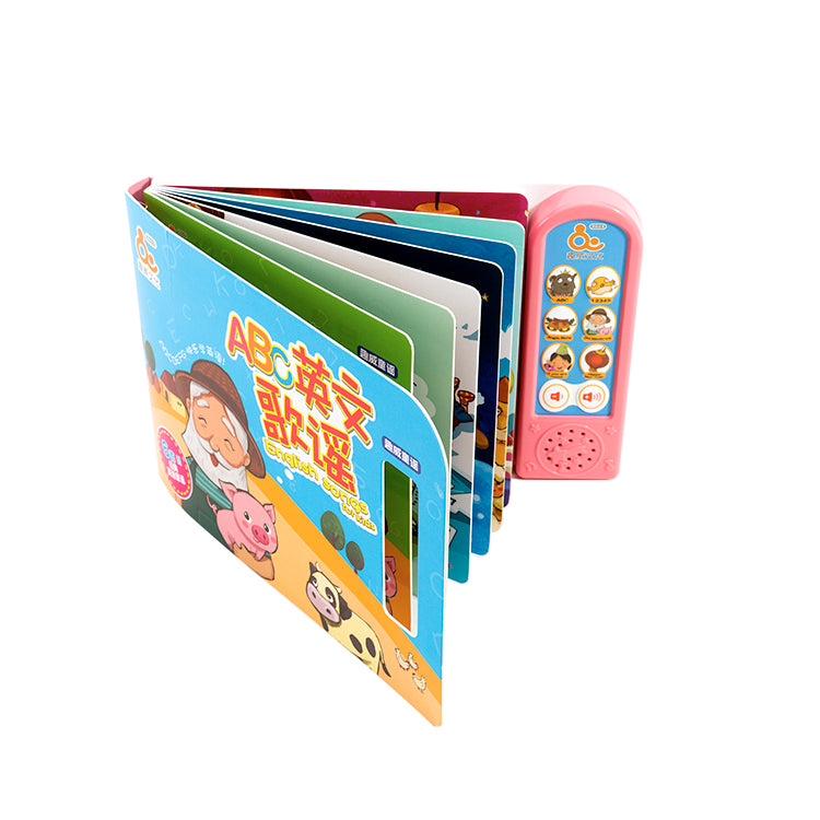ABC Bilingual Nursery Rhymes 英文童谣 Sound Book - Hantastic Kids