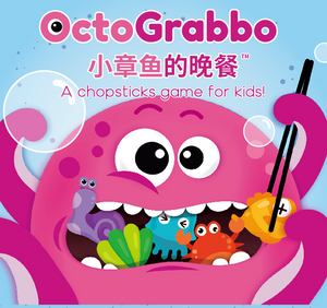 OctoGrabbo Chopsticks Exercise Game 小章鱼的晚餐夹筷子练习游戏 - Hantastic Kids