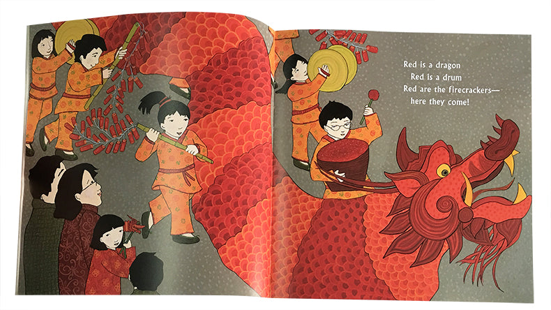 Red Is a Dragon - A Book of Colours - Hantastic Kids