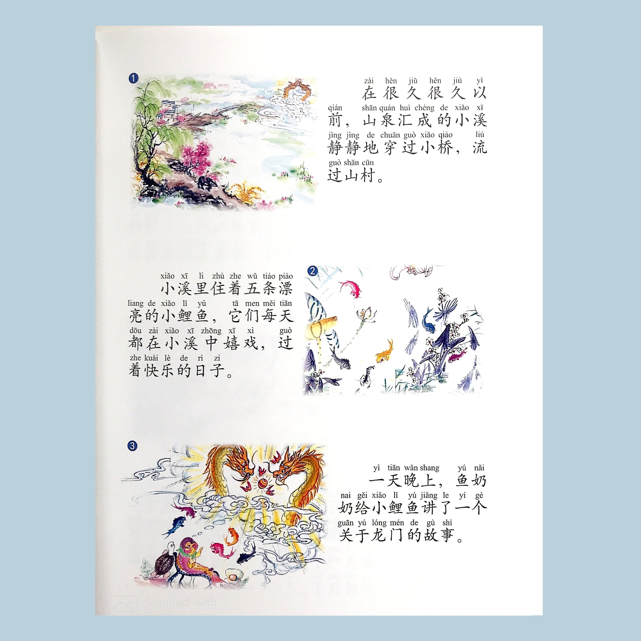 Two Popular Chinese Stories 鲤鱼跳龙门/寒号鸟 | Bilingual - Hantastic Kids